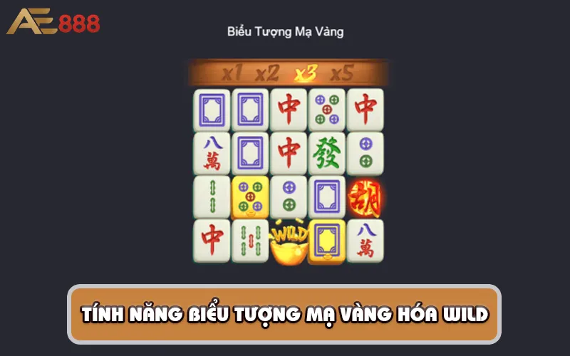 biểu tượng Mạ Vàng hóa Wild